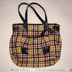 Plaid Coach Bag - ✨PRISTINE✨